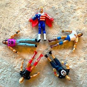Tough Talking Wrestling Action Figures
